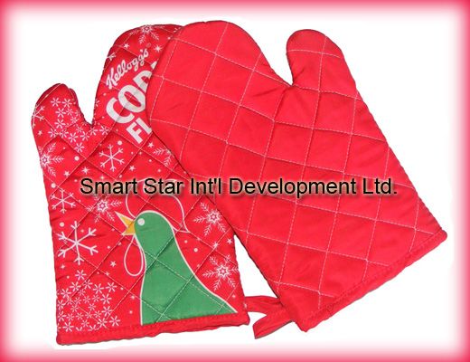 Oven mitt glove