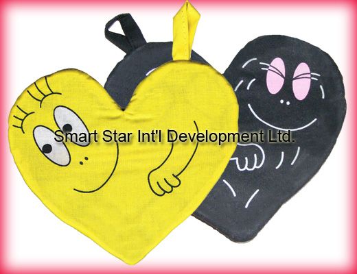 Heart potholder