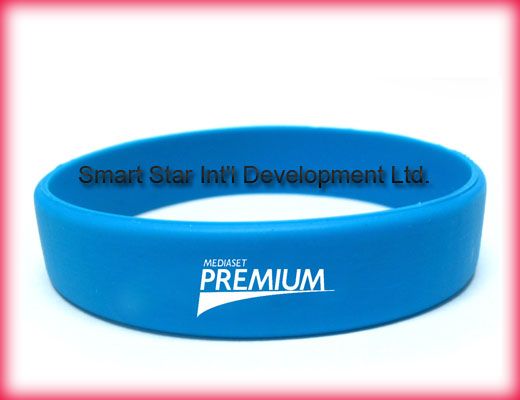 ST-SB003 Silicone Bracelet with logo