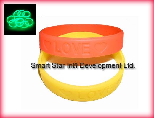 SB005 Glowing silicone band