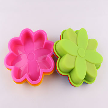 Reusable Silicone Cake Molds Baking Molds Muffin Cup, Nonstick & Heat Resistant Cupcake Baking liner