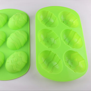 High Quality Special Easter Egg Shaped Multi Shaped Silicone Cake Mold