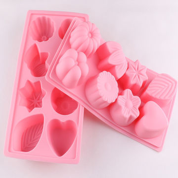 DIY Silicone Cake Molds, Different Shaped Brownie Cake Baking Moulds