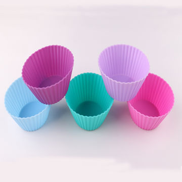 Hot Sale Soft Silicone Cake Molds Silicone Cup Cake Molds