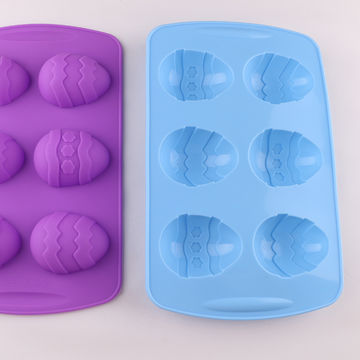 High Quality Special Easter Egg Shaped Multi Shaped Silicone Cake Mold