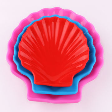 Grad Small size Silicone shell dish