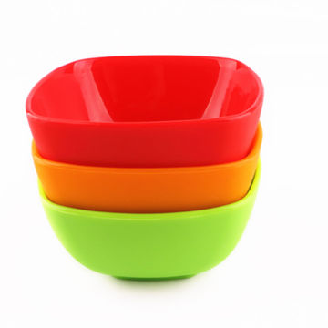 Food grade 4'' Silicone square bowl